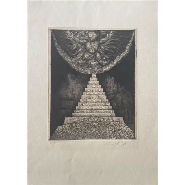 The Pyramid of the Night by Fuchs, Ernst
