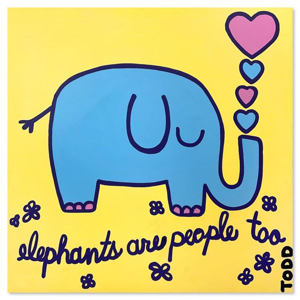 Elephants Need Love Too by Goldman Original