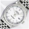 Image 1 : Rolex Mens Stainless Steel White Index 36MM Datejust Wristwatch