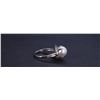 Image 3 : Platinum & South Sea Pear Ring