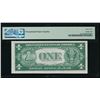 Image 2 : 1935B $1 STAR Silver Certificate PMG 63EPQ