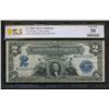 Image 1 : 1899 $2 Mini Porthole Silver Certificate PCGS 30