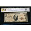 1929 $10 West New York NJ National PCGS 20