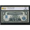 Image 1 : 1899 $2 Mini Porthole Silver Certificate PCGS 30