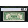 Image 2 : 1934 $5 Atlanta FRN PCGS 64PPQ