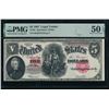 Image 1 : 1907 $5 Legal Tender Note PCGS 50EPQ