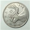 Image 1 : 1945 King George VI 25 Cents