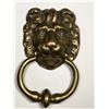 Image 1 : Solid Brass Lion Door Nocker Heavy