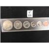 Image 1 : One Set of uncirculated, 1967 Canadian Silver coin set sealed in original RCM hard Lucite