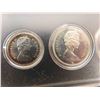 Image 8 : One Set of uncirculated, 1967 Canadian Silver coin set sealed in original RCM hard Lucite