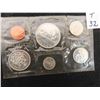 Image 1 : One Set of uncirculated, untouched, 1965 Canadian Silver coin set sealed in original RCM 