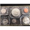 Image 2 : One Set of uncirculated, untouched, 1967 Canadian Silver coin set sealed in original RCM 