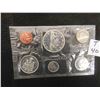 Image 1 : One Set of uncirculated, untouched, 1965 Canadian Silver coin set sealed in original RCM 