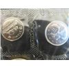Image 5 :  One Set of 1963 Canadian coin set, BU-PL 80% silver, sealed in original RCM cellophane,