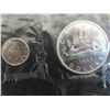 Image 7 :  One Set of 1963 Canadian coin set, BU-PL 80% silver, sealed in original RCM cellophane,