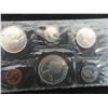 Image 2 :  One Set of 1965 Canadian coin set BU-PL,  80% silver, large bead, pointed 5, sealed in 