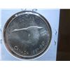 Image 2 : One 1967 Canadian Dollar coin, 80% silver, uncirculated, ungraded