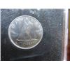 Image 2 : Three 1965 Canadian coins, 80% silver, 50 cent, 25 cent and 10 cent pieces, each sealed