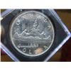 Image 2 : One 1963 Canadian dollar coin 80% silver, uncirculated, Very High Grade, still has mint frost