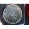 Image 2 : One 1964 Canadian dollar coin 80% silver, uncirculated, Very High Grade, DOT, minor coin clash 