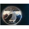 Image 2 : One 1988 Calgary Olympic $$20  Silver bullion coin, (hockey goalie), untouched proof, sealed