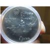 Image 2 : One 1976 $5 Montreal Olympic Silver bullion coin, (runner) ( 0.723 troy ounces 