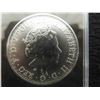 Image 3 : One 2023, British 2 GBP, 999 fine silver round, 1 troy ounce, sealed in capsule, untouched