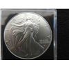 Image 2 : One 2023 American Silver Eagle, Walking Lady Liberty coin, 1 troy ounce 999 fine silver, 