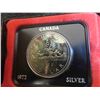 Image 2 : One 1972 Canadian Silver dollar in presentation case, 50% silver 