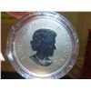 Image 3 : One 2012 RCM Year of the Dragon fine silver coin, 99.99% fine silver, 15.87gms.  Coin is pristine 