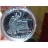 Image 3 : One 1997 RCM, 34 seconds to eternity Canadian Hockey coin, coin is a pristine sterling silver proof,