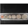 Image 2 : One 1965 RCM uncirculated Canadian set of silver coins and penny, untouched, very high grade,