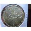 Image 2 : One 1961 Canadian 80% silver dollar coin, circulated, ungraded