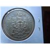 Image 2 : One 1959 Canadian 80% silver 50 cent coin, circulated ungraded. Nice coin