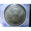 Image 3 : One 1963 Canadian 80% Canadian dollar coin, uncirculated, ungraded, very nice coin