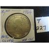 Image 1 : One 1964 No Dot Canadian 80% Canadian dollar coin, uncirculated, ungraded, 