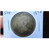 Image 3 : 1898 Newfoundland 50 Cent Silver G.W.