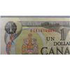 Image 3 : 1973 Canada $1 Bill Serial Number 1414441