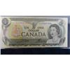 Image 2 : 1973 Canada $1 Bill Low Serial Number 0001540