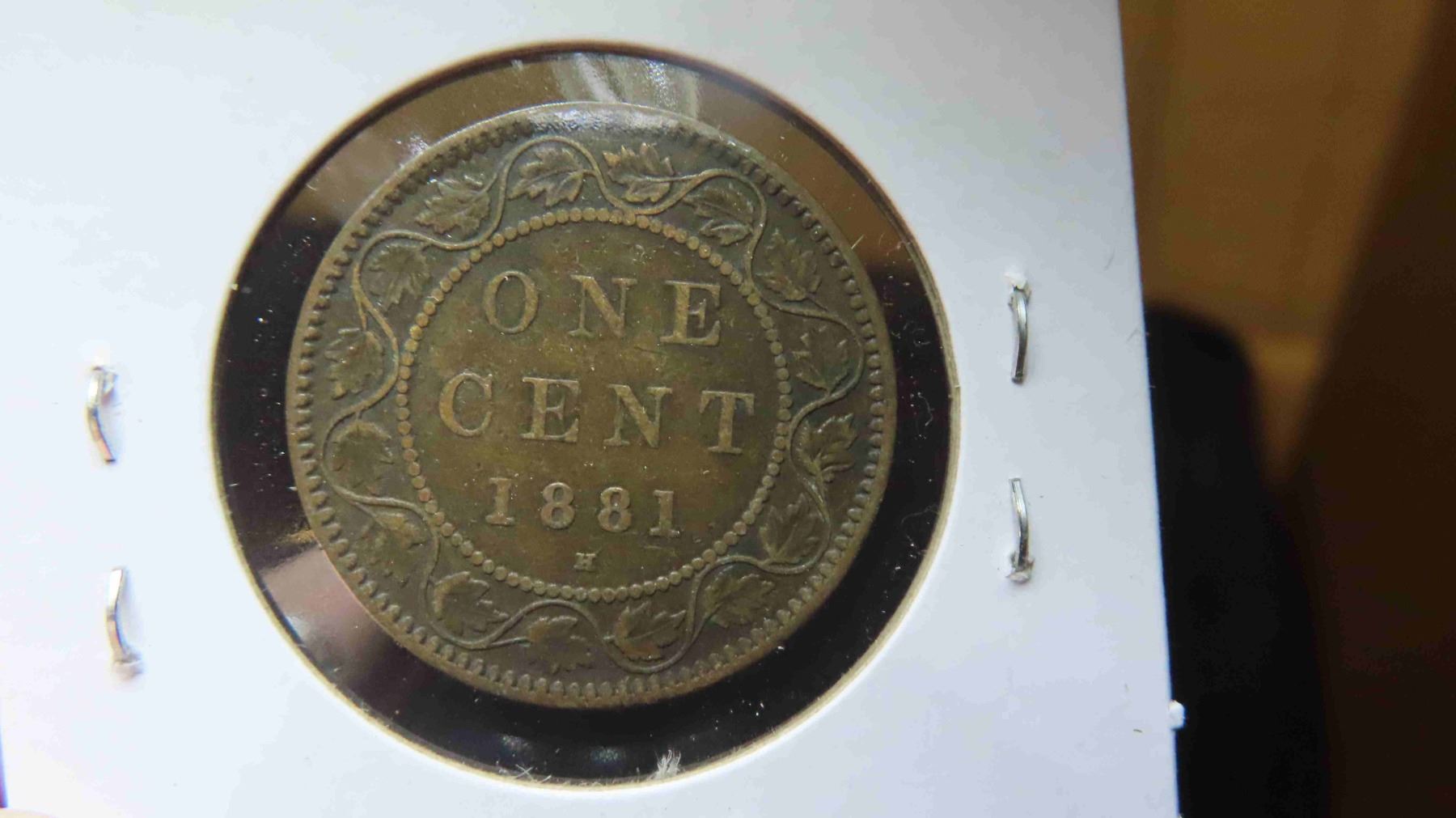 1881 Canada Large Cent McSherry Auction Service Ltd.