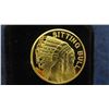 Image 2 : 1/2 Gold Plated Round