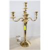 Image 1 : LARGE BRASS CANDLE HOLDER