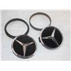 Image 1 : 2 X MERCEDES EMBLEMS