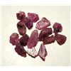 4)  LOT OF 21 CTS OF NATURAL RED RUBY