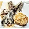 Image 1 : 27)  LOT OF 3 BUN & HAIR EXTENSIONS, NEW,