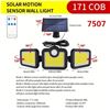 Image 2 : 171 COB WATERPROOF SOLAR MOTION SENSOR LIGHT