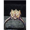 Image 1 : 1 CT MOISSANITE 925 ST SILVER RING. TESTED FOR MOISSANITE