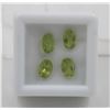 Image 1 : #158-GREEN PERIDOT GEMSTONE 3.55 CT