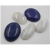 Image 1 : #145-NATURA LBLUE LAPIZ LAZULI/MOONSTONE 136.00 CT