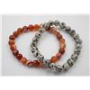 Image 1 : #195-NATURAL JASPER SPORT & ORANG AGATE